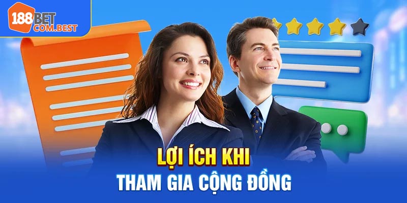 Lợi ích khi tham gia cộng đồng